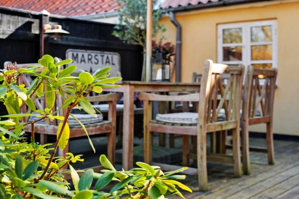 Hyggeligt Gammelt Fiskerhus I Marstal Villa Dış mekan fotoğraf